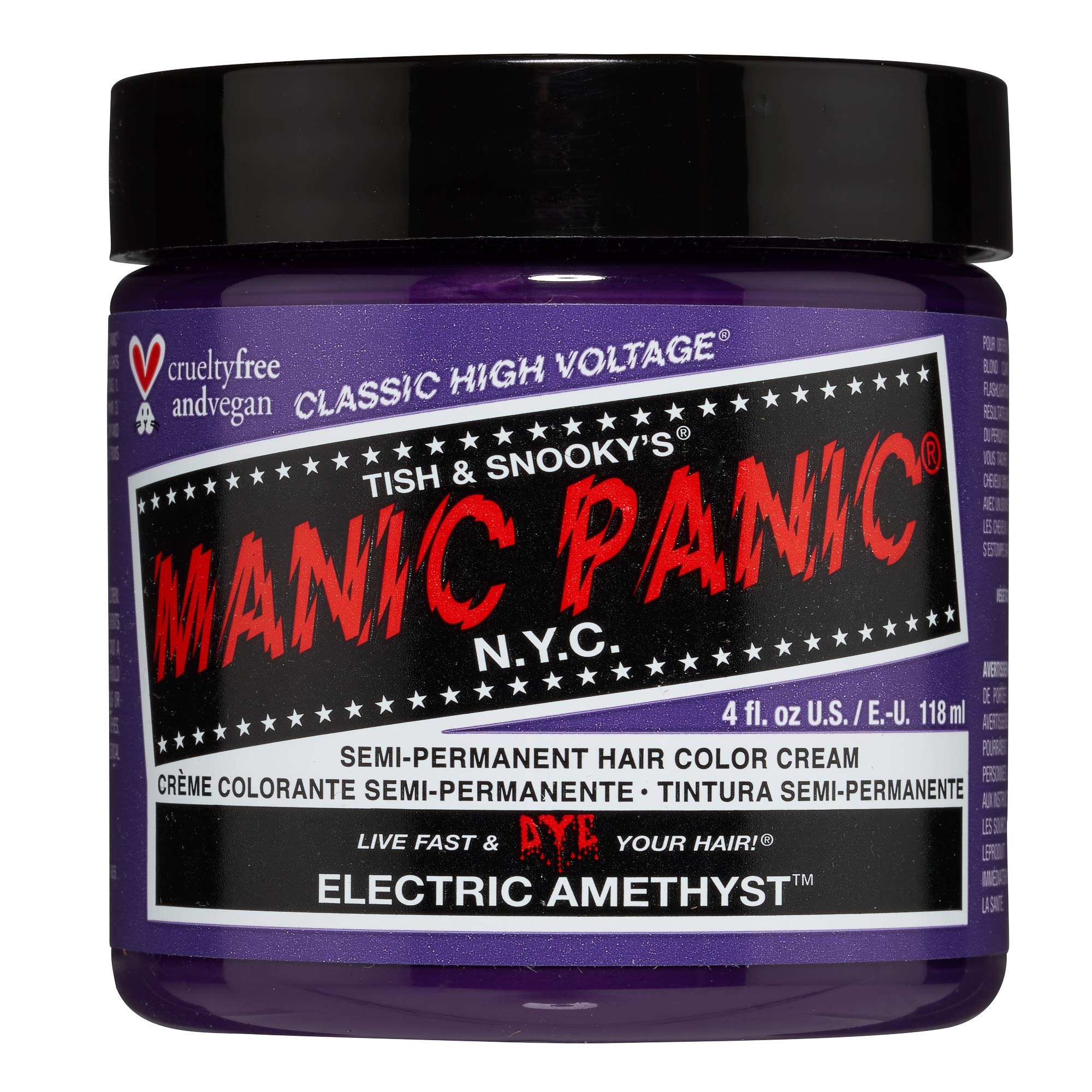 

MANIC PANIC Цвет кремовый Электрический аметист