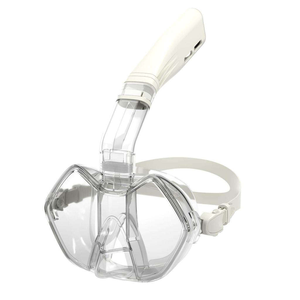 Masque de plongée étanche anti-buée détachable avec respiration nasale