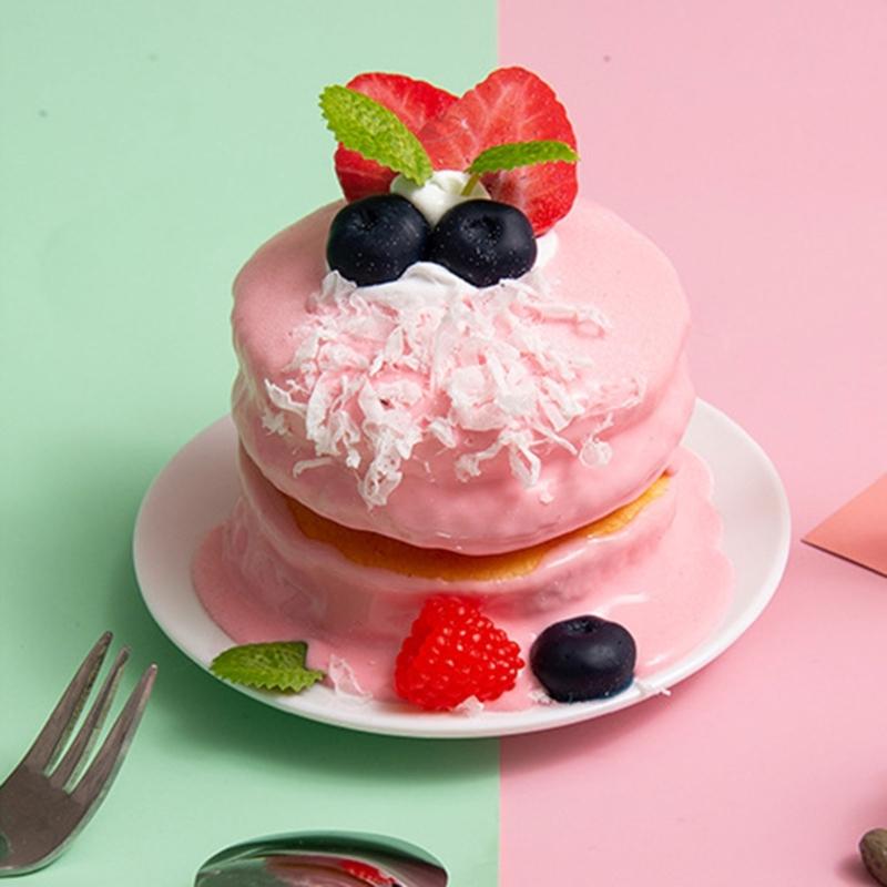 Realistic Dessert Model Faux Cake Decoration for Kitchen Display and Photo Shoot Artificial Food Photography Accessories