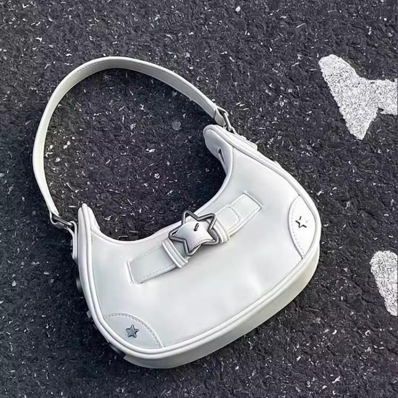 

Single-shoulder Bag, Fashionable Star Girl, Underarm Bag, Versatile Commuting Baguette Bag