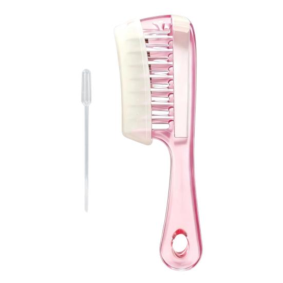 Instrument de masaj pentru îngrijirea scalpului, Pieptene aplicator pentru ulei de păr, Aplicator reîncărcabil, Pieptene dozator etanș, Masaj pentru bărbați și femei, Dozare esențială