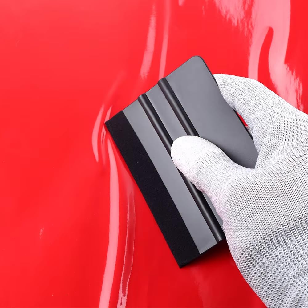 Car Film Spatula Set - Wallpaper Wood Grain Spatula Tool & Scraper Tool Squeegee