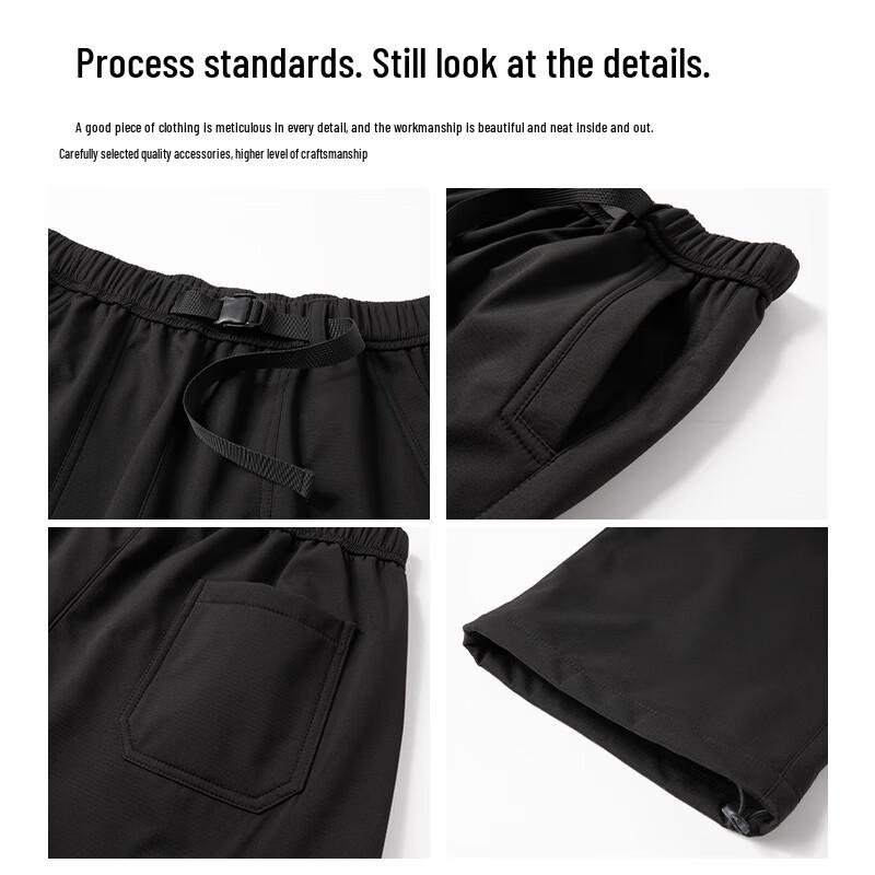 MEDE Men's Straight-Leg Winter Cargo Pants