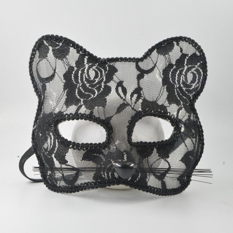 Pvc Mask Cat Halloween Cosplay Theatrical Costume Events Supplies Accessories