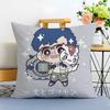 Cute DDigimon Adventure Cushion Cover Washable Linen Pillowcase Soft  for Sofa Bed Cozy Home Room Decor