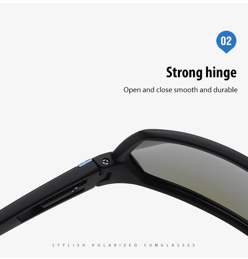 Fashionable Colorful Polarized Sunglasses for Outdoor Cycling and Driving 3061