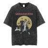 Rock Band Radiohead The Bends Vintage Washed Tshirt Unisex Women Fashion Hip Hop T Shirts Casual Tshirts Streetwear