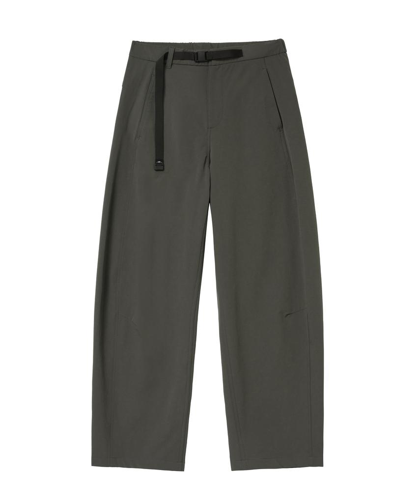 Goyoweeo Curved Flow Pants (Brown Gray)