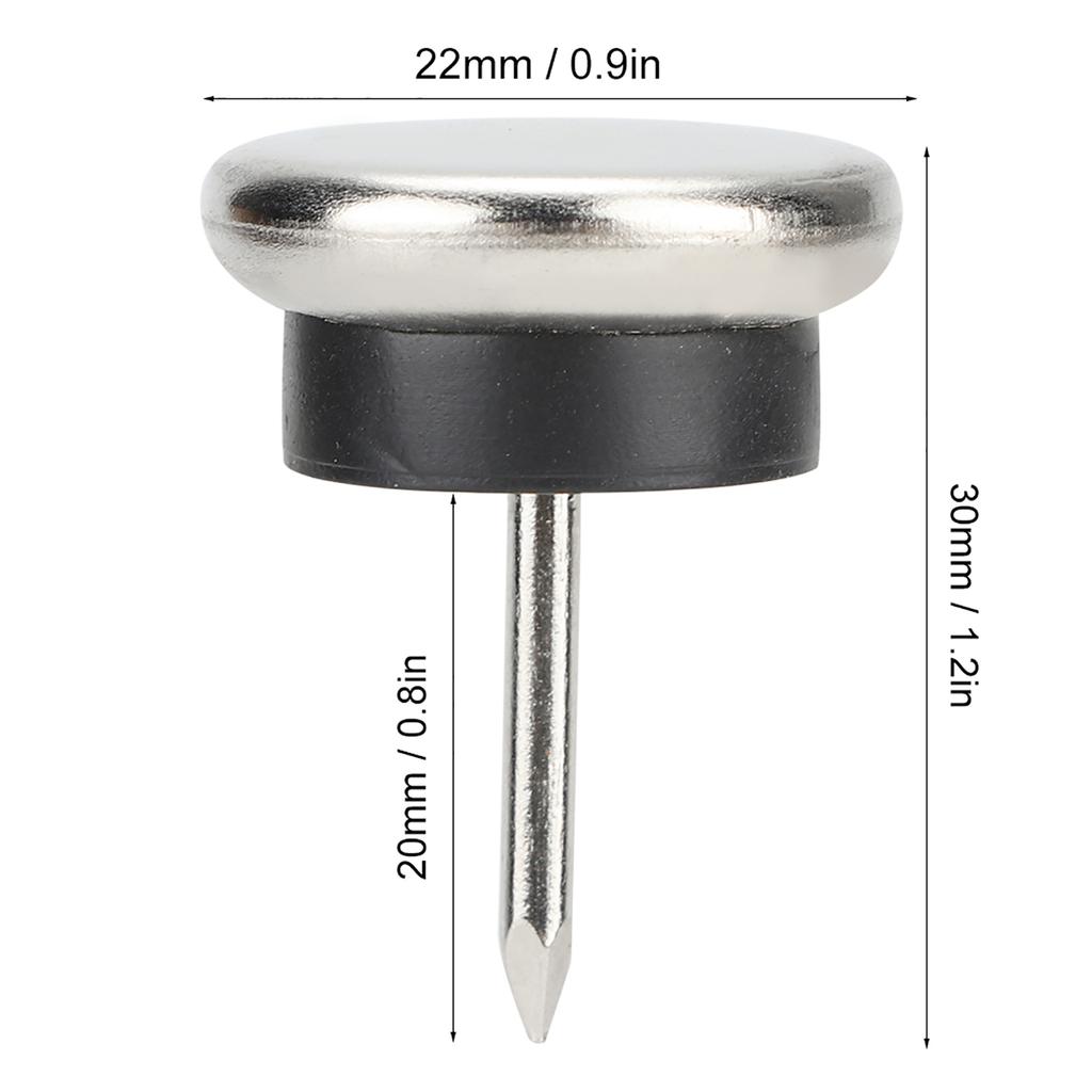 50Pcs Iron Furniture Nail Thickened Sofa Chair Leg Pad for Floor   Home Accessories