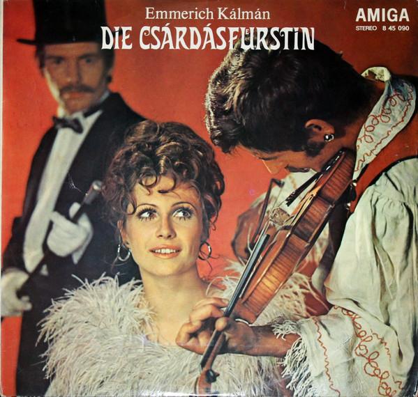 LP Record EMMERICH KÁLMÁN - DRESDNER PHILHARM - Die Csárdásfürstin 845090 Amiga 1977 Germany Classical Used