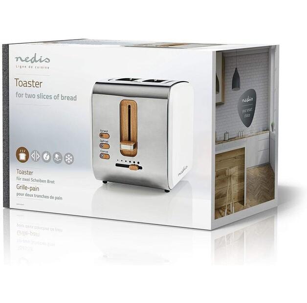 Тостер Nedis KABT510EWT Soft-Touch