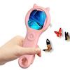500X Handheld Digital Microscope 2 Inch IPS Screen Magnifying Glass Handheld Pocket Microscope Children Science Educational Toys