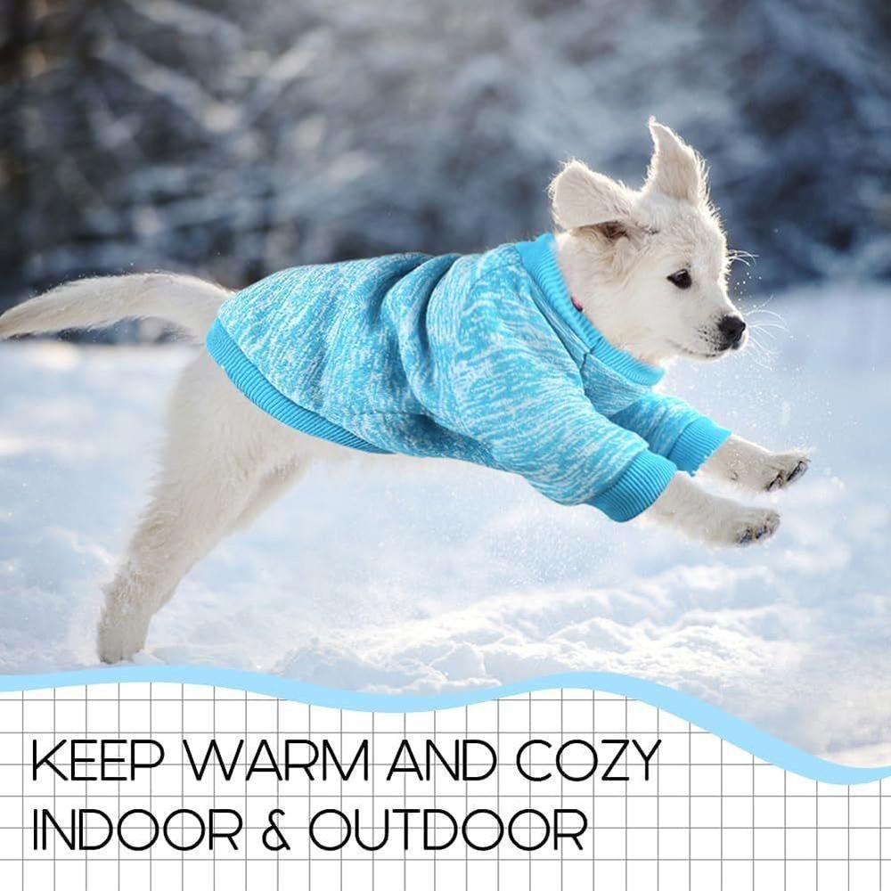 Classic Puppy Dog Sweater for Small Dogs Winter Pet Clothes Hoodies Chihuahua Pinscher Yorkshire Cat Pullovers Mascotas Clothing