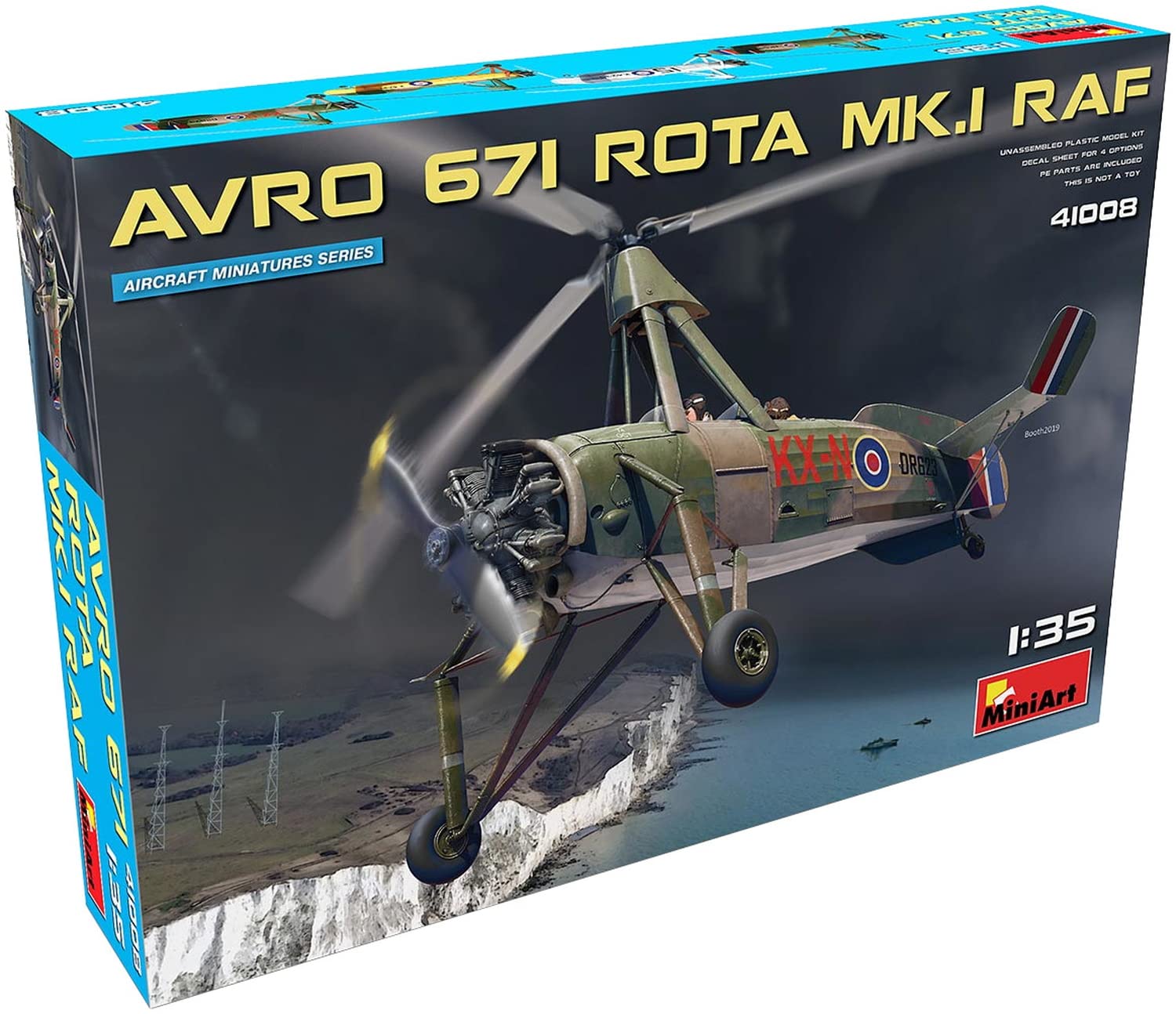 

Miniart Королевские ВВС Avro 671 Ротор ВВС Пластиковая Модель MA41008 1/35 Mk.1