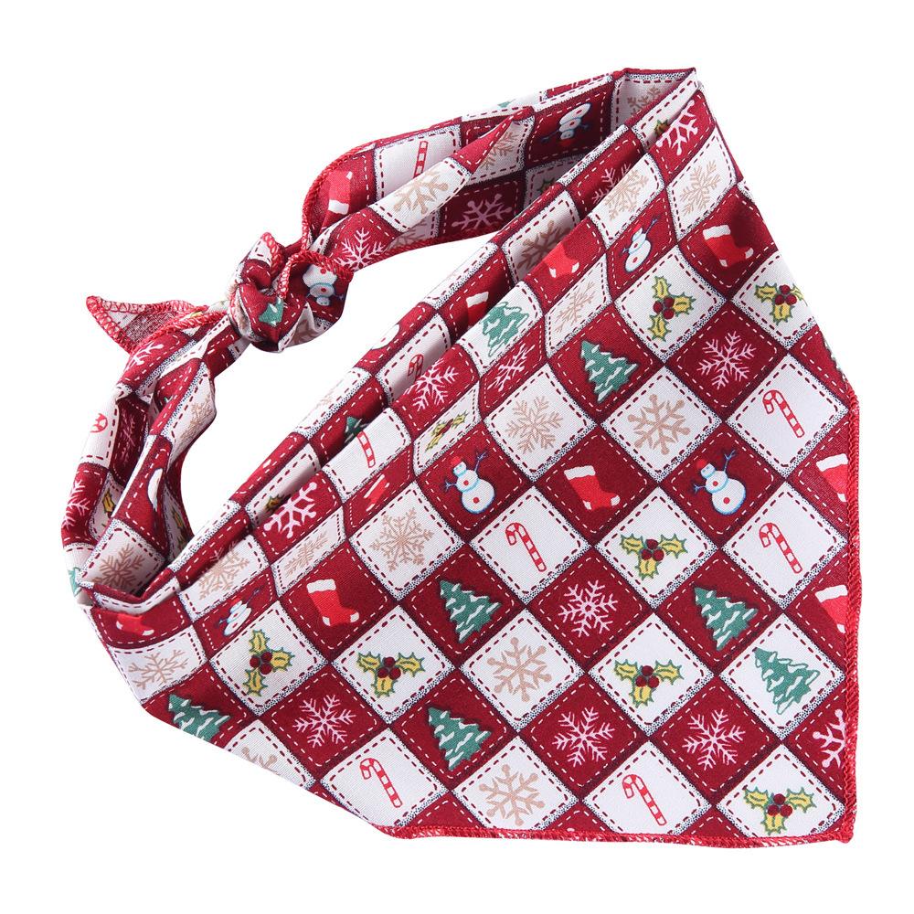 Popular Pet Scarf Triangle Scarf Urban Dog Carnival Husky Satsuma Large Dog Birthday Saliva Scarf