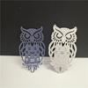 Owl Animal Background Metal Cutting Dies Dots Frame Stencils Die Cut for DIY Scrapbooking Embossing