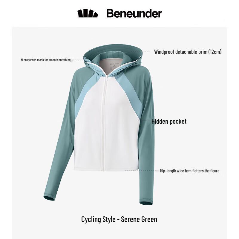 Beneunder Women's Ice Touch Sun Protection Shawl Jacket