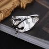 S925 Sterling Silver Year of the Ox Men's Adjustable Zodiac Ring