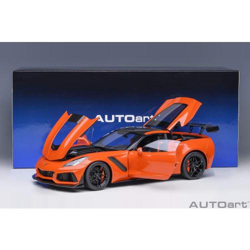 AUTOart 1/18 Scale Chevrolet Corvette (C7) ZR1 Orange Finished Product