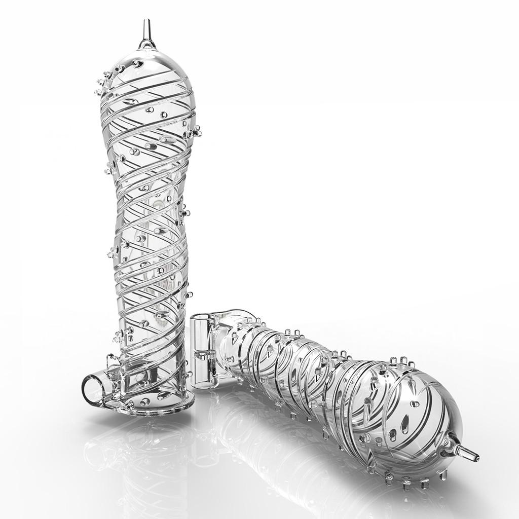 Spike Dotted Ribbed Delay Condom Bump Enhance Thorn Reuseable Vibrate Condom