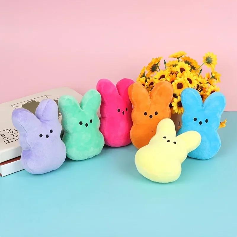 20cm Peeps Plush Bunny Rabbit Easter Toys Simulation Stuffed Mini Animal Doll For Kids Children Soft Pillow Gifts Girl Toy