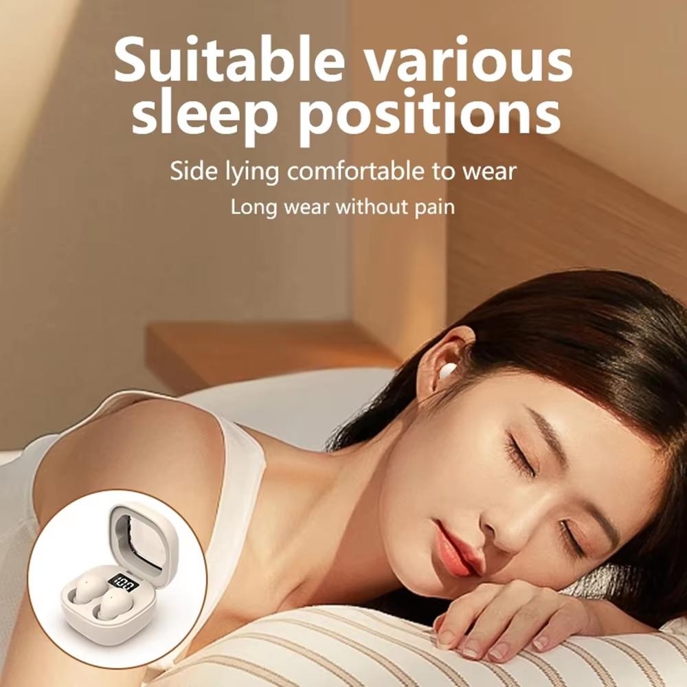 Headphones Bluetooth True Wireless In-Ear Earphones Mini In Ear Noise Cancelling Invisible Sleeping HiFi Sound Quality