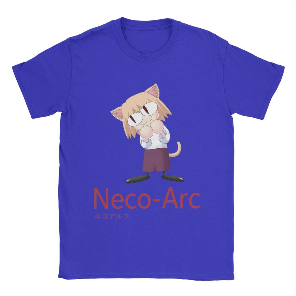 Neco Arc T Shirt Men's Pure Cotton Vintage T-Shirt O Neck Tee Shirt Short Sleeve Clothing Graphic Printed
