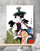 Poster Trio Japanese Paintings