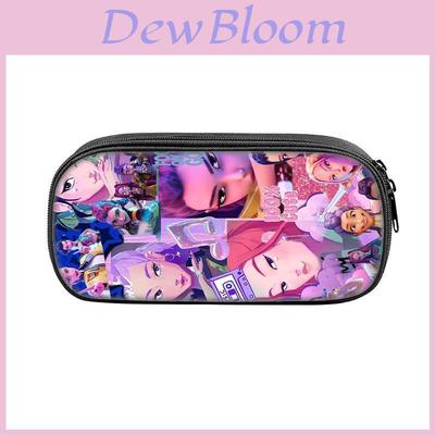 Kpop Demon Hunters Stationery Organizer With Zipper For School And Gift Use