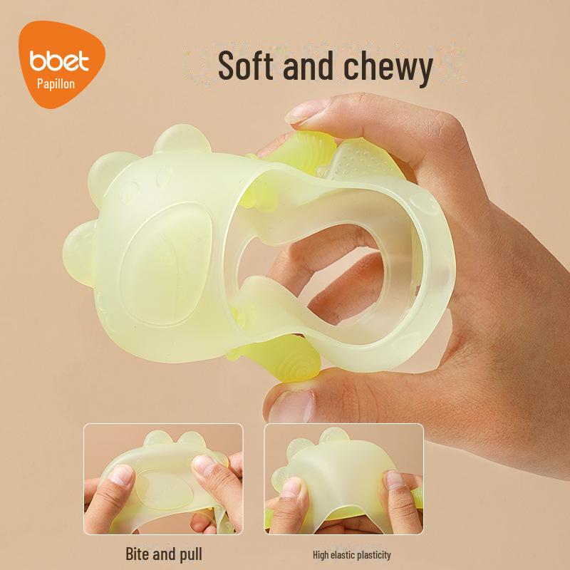Silicone Baby Teething Stick - Anti-Sucking Chew Toy for 0-1 Year Olds