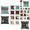 Versatile Cotton Linen Pillow Cover For Sofa Chair Car Seat Decoration