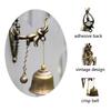 Compact Retro Decorative Doorbell Windchime Shopkeeper Bell Door Knocker For Store Room Garden Porch Front Entrance Home Decor