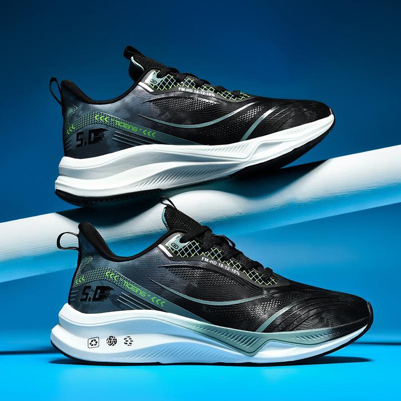 

Очень большой размер кожаная поверхность осенне-зимние спортивные туфли мужские дышащие карбоновая подошва амортизирующие кроссовки студенческий тест по физкультуре тренд мужские с 50