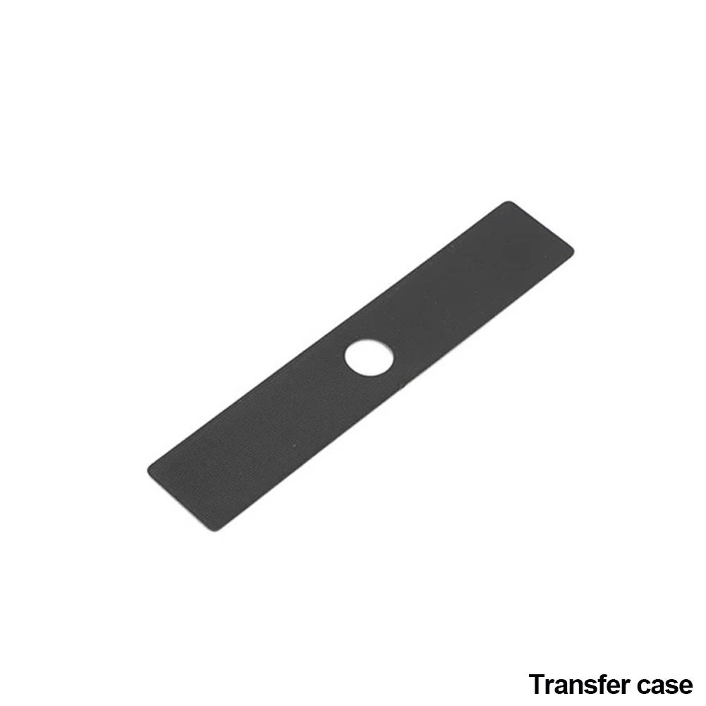 Car Gear Shift Panel Dust Cover Shift Lever Panel Trim Strip Rubber For Mitsubishi Pajero Montero V93 V97 V98 8015A066 8015A065