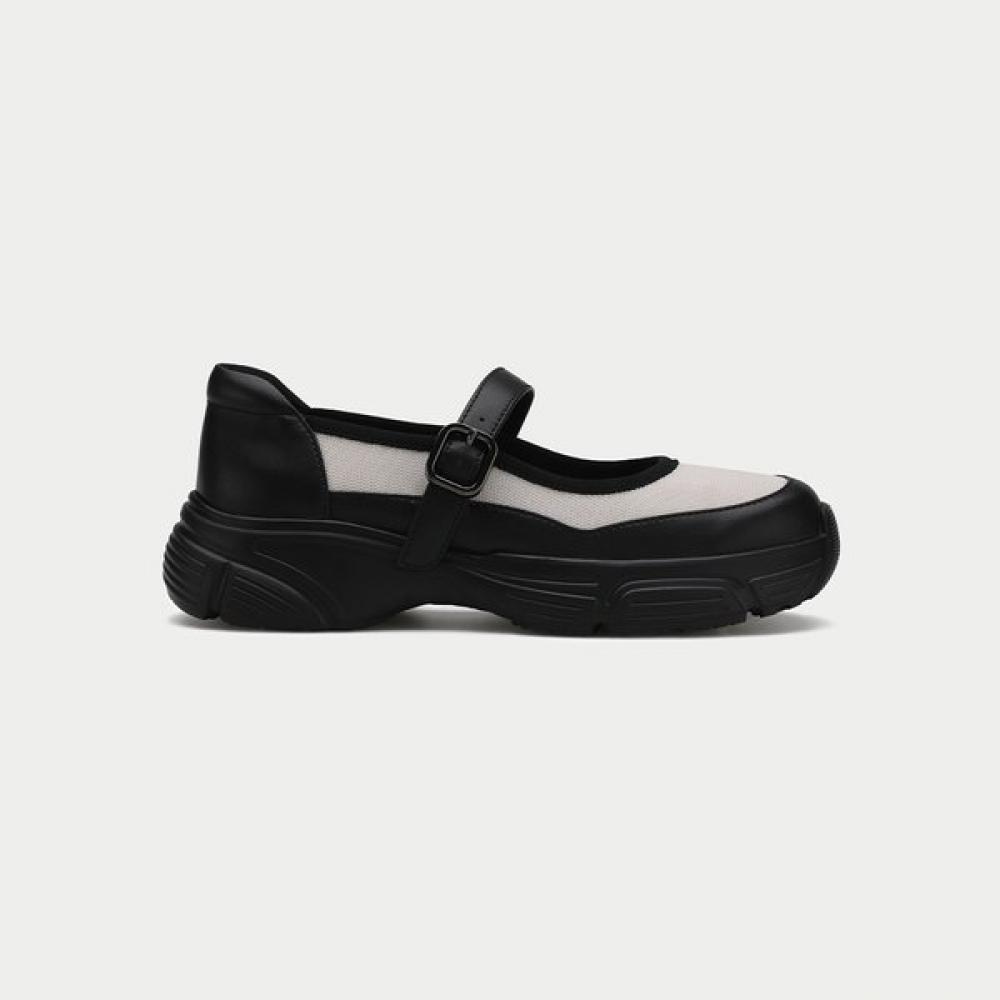 

Thommcan Женские S Удобные Кроссовки Mary Jane Bunny02 8tmbn25S8S Слоновая Кость Черный 225