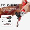800W Max DIY Sander Sanding Belt Adapter For 115/125 Electric Angle Grinder with M14 Thread Spindle For Woodworking Metalworking
