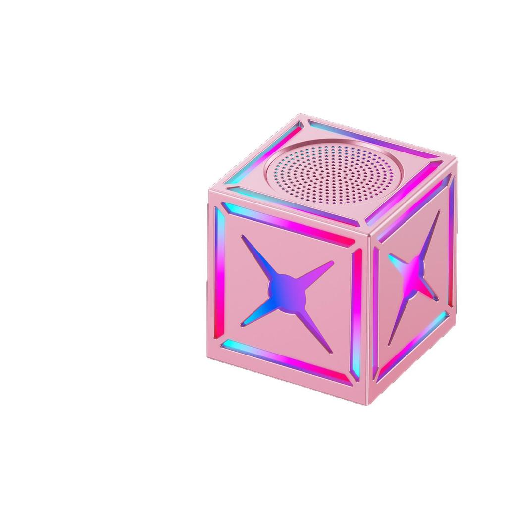 Wireless Bluetooth Speaker with Powerful Bass and RGB Lights for Outdoor Use