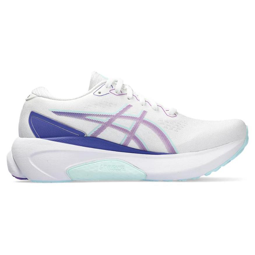New Asics Gel Kayano 30 White Cyber Grape Women's 1012B357-100