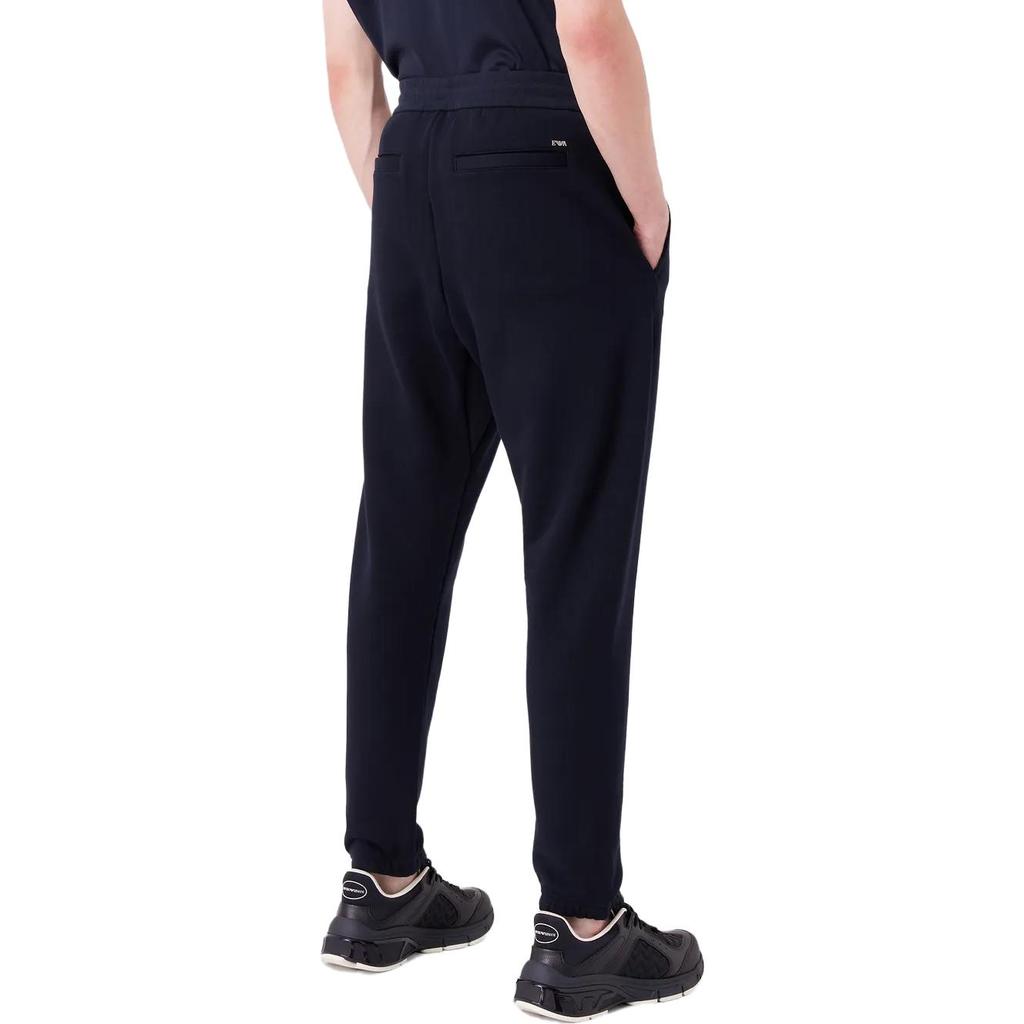 Emporio Armani tapered-leg cotton track pants 6R1PU31-JWPZ1-0920