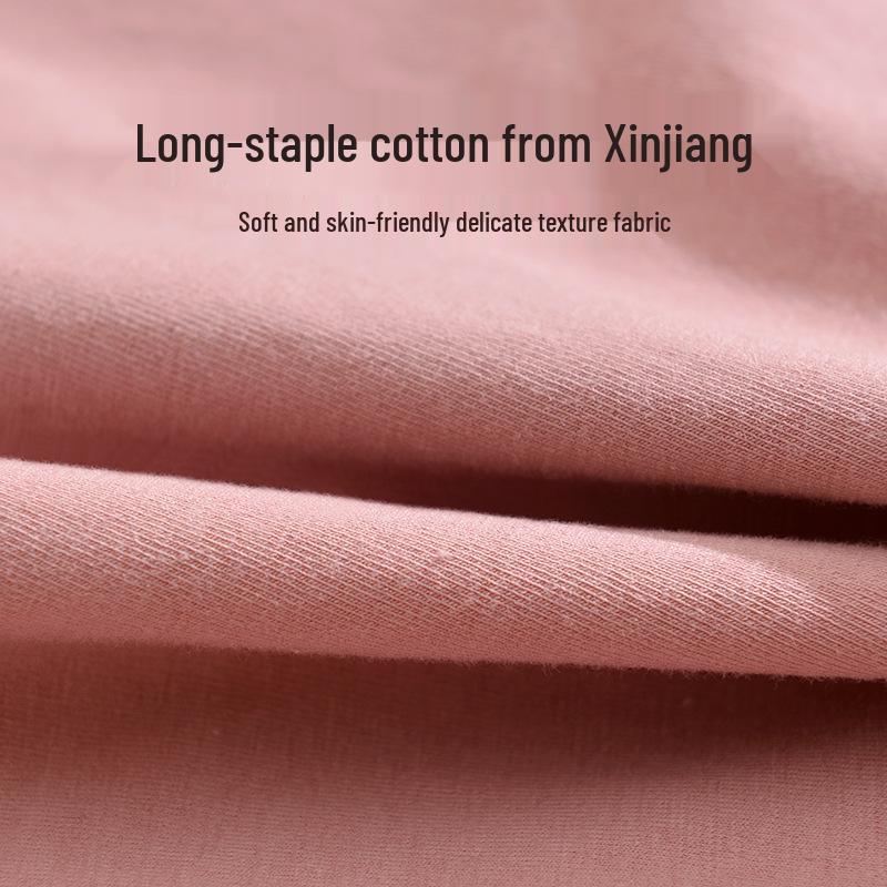 Högmidjade Tummy Control 60-tals Kammad Bomull Dam Antibakteriella Trosor - Andningsbara, Ingen Skavning, Höst/Vinter Komfort