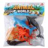 5-Piece Set Of Simulated Marine Life Animal Models, Seahorse Whale Hollow Model Ornament Toys
