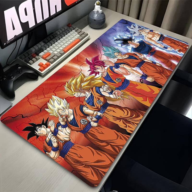 Mouse Pad Larger DBZ Rug Big x Speed Mini Pc Computer Keyboard Desk Mat Gaming Accessories Dragon Ball Z Mousepad