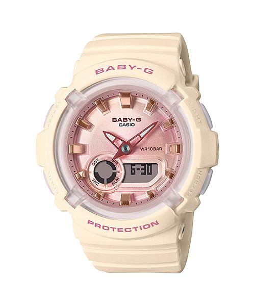 

Casio Baby-G Women s Resin 100M Water Resistant Analog Shock Resistant Quartz Watch BGA-280-4A2 красный