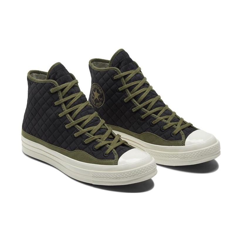 Converse Chuck 70 High Quilted Unisex Sneakers Black A01399C