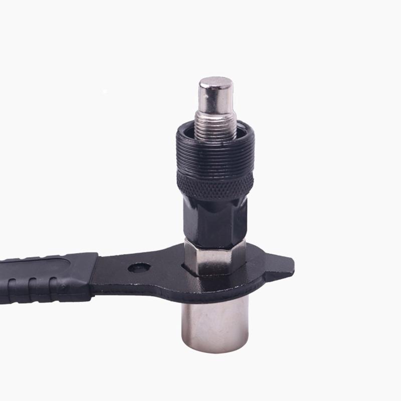 Bike Crank Puller Pedal Wrench Easy Bicycle Crank Arm Removal Tool for Square Professional Bicycle Repair Tool Kit