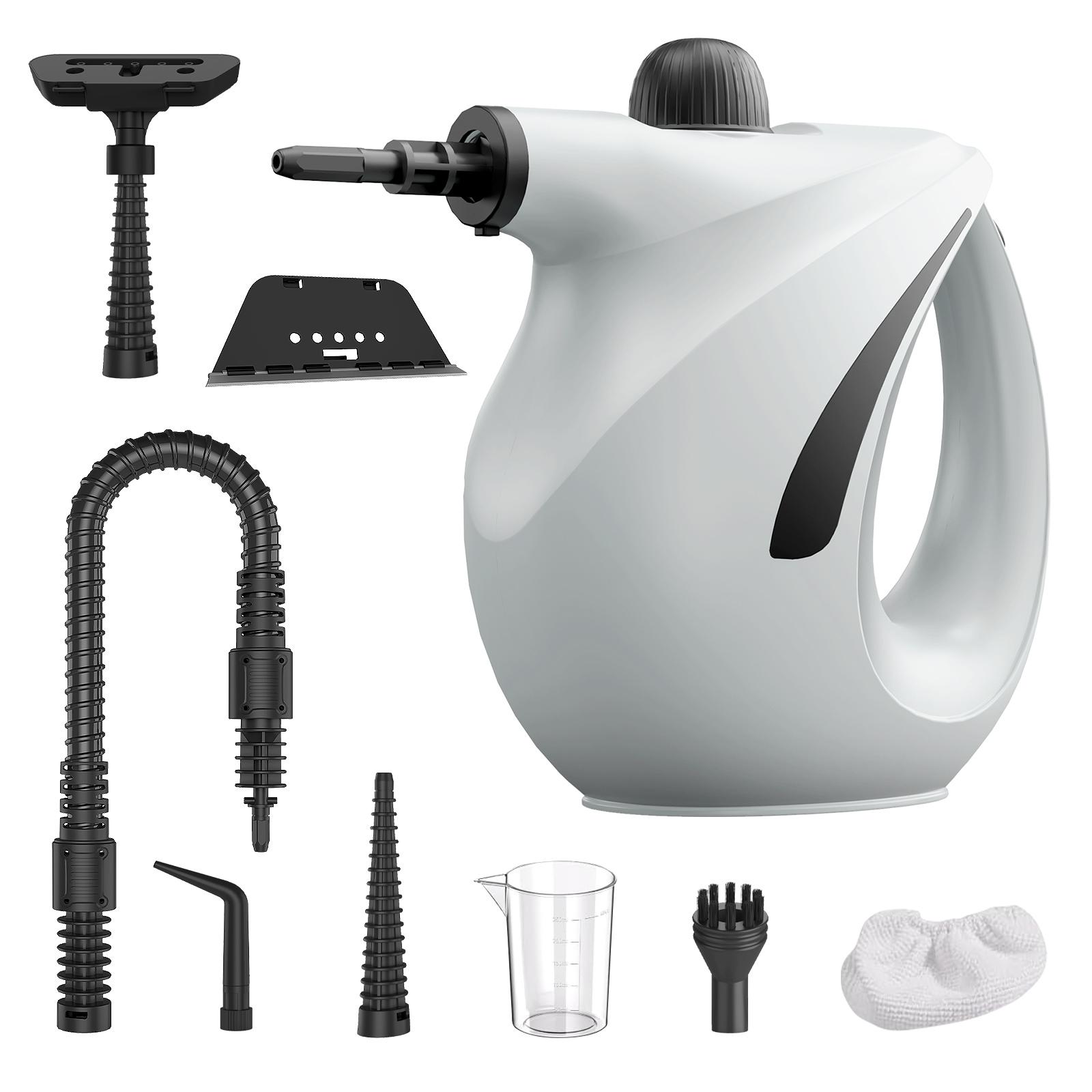 

Hand-held Steam Cleaner 1200W Power 20S Quick Thermal Decontamination Sterilization Mites 750ML Water Tank for House Cleaning 110 V серый