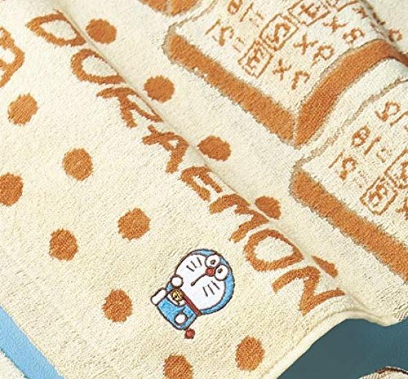 Marushin Hand Flying 2805012800 "I'm Doraemon" Towel, 34x36cm, Ankipan, 100% Cotton,