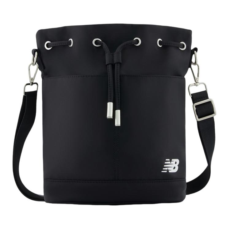 New Balance 44L Minimalist Comfortable Fabric Bucket Bag Crossbody Shoulder Bag Unisex bags Black LAB54407-BK Black 11770₽