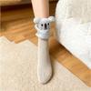 Socks Men's And Women's Long Cotton Socks Christmas Knitted Floor Socks Warm Socks