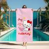 Beach Towel Pink H-Hello K-Kitty Cat Personal Care Turban for Hair Drying Spa Sauna Large Bath Towels Bathroom Accessories Home